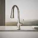Kohler 22068-SN Graze Pull-Down Kitchen Fct W/Response