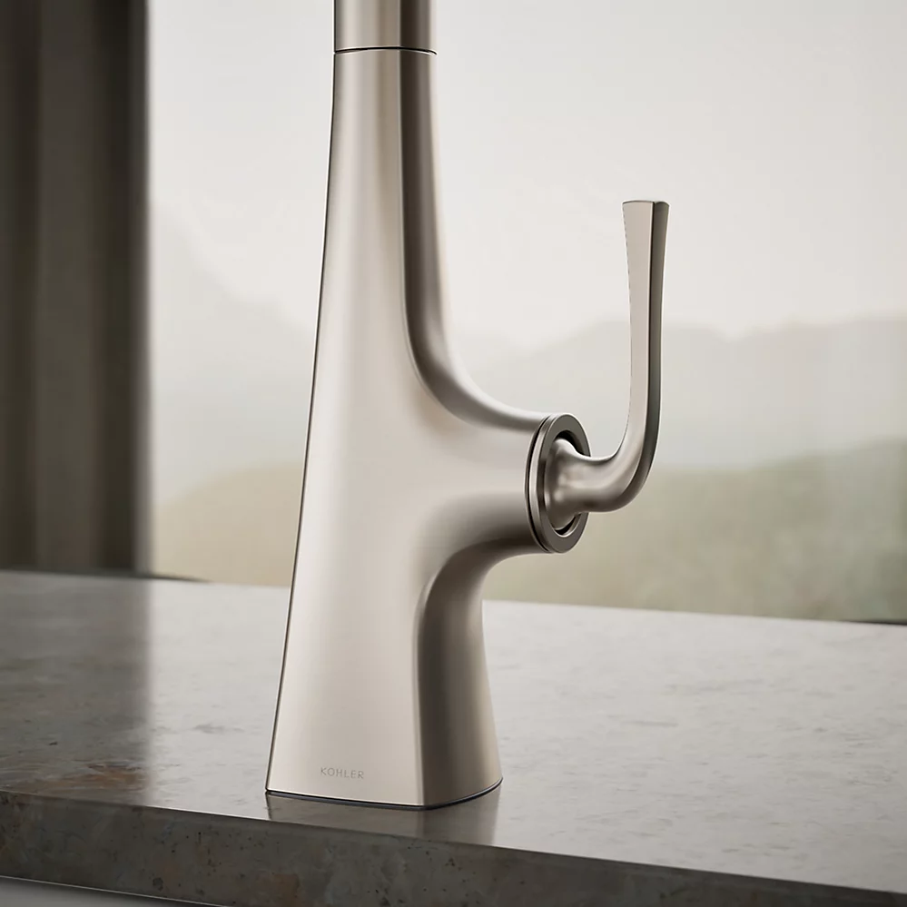 Kohler 22068-VS Graze Pull-Down Kitchen Fct W/Response