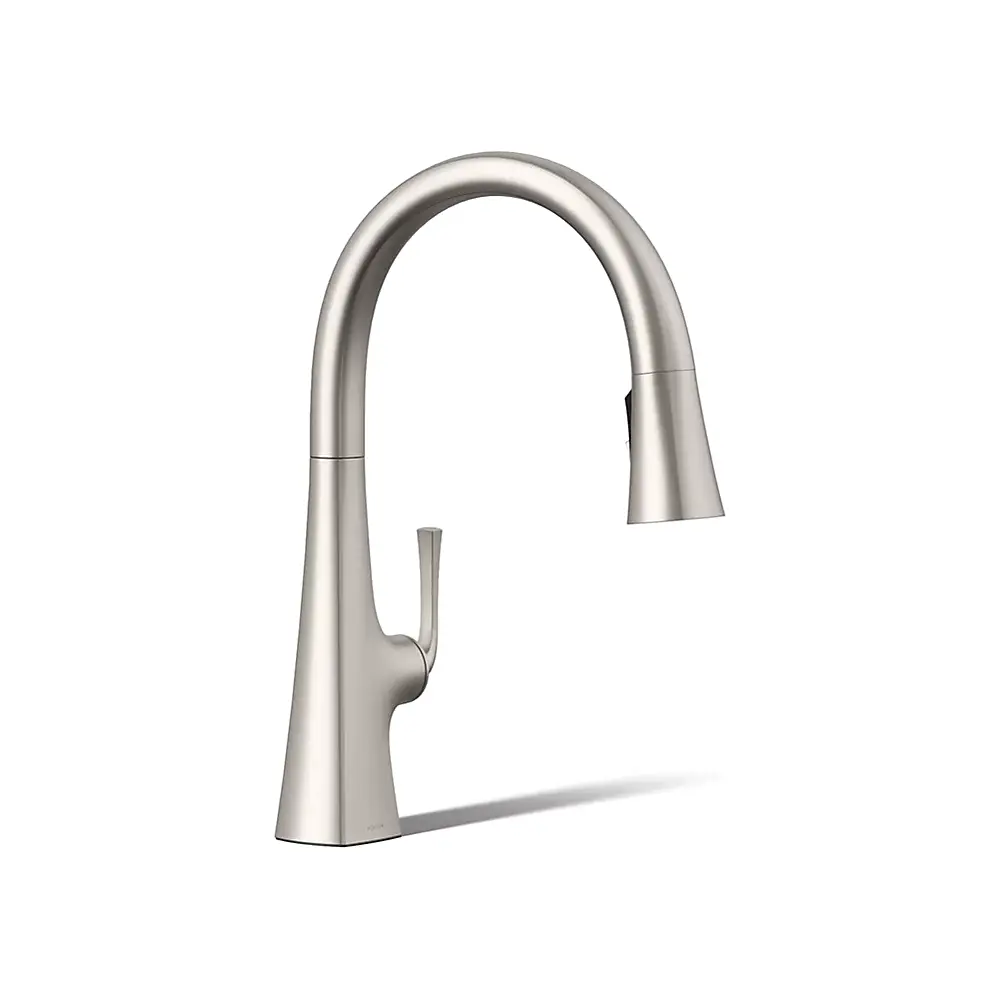 Kohler 22068-VS Graze Pull-Down Kitchen Fct W/Response