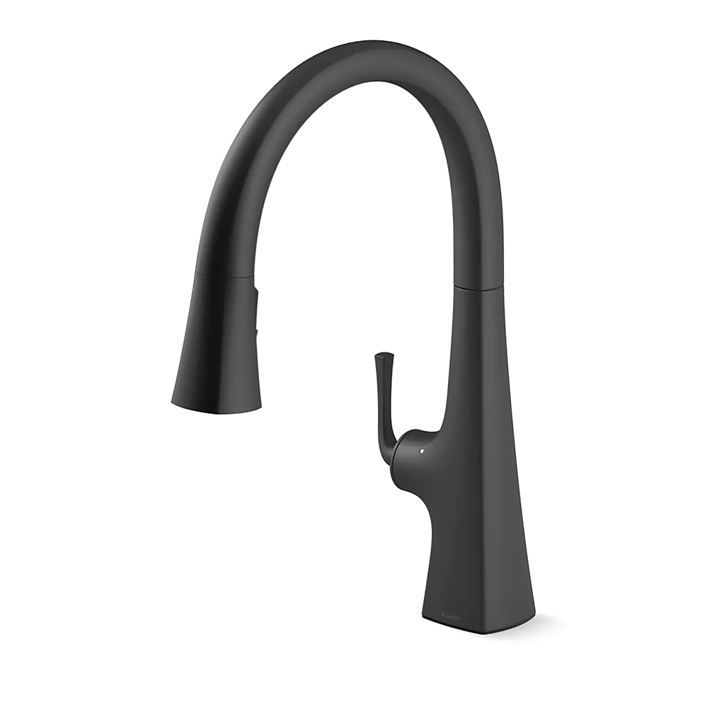 Kohler 22068-WB-BL Graze Pull-Down W/ Kohler Konnect