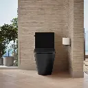 Kohler 22378-HB1 Brazn 1Pc Toilet W/Seat Honed Black