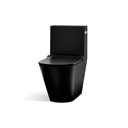 Kohler 22378-HB1 Brazn 1Pc Toilet W/Seat Honed Black