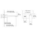 Kohler 22567-4-AF Parallel 1 Handle Wm Lav Faucet Lever