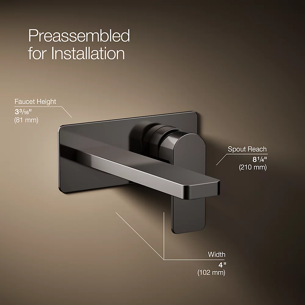 Kohler 22567-4-TT Parallel 1 Handle Wm Lav Faucet Lever
