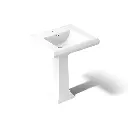 Kohler 2258-1-0 Memoirs 27 Ped/Lav-1H/Classic
