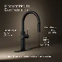 Kohler 22974-BL Crue Touchless Pulldown Kitchen Faucet Matte Black