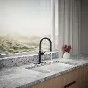 Kohler 22974-BL Crue Touchless Pulldown Kitchen Faucet Matte Black