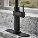 Kohler 22974-BL Crue Touchless Pulldown Kitchen Faucet Matte Black