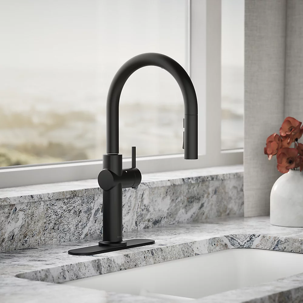 Kohler 22974-WB-BL Crue Primary Pulldown W/Konnect