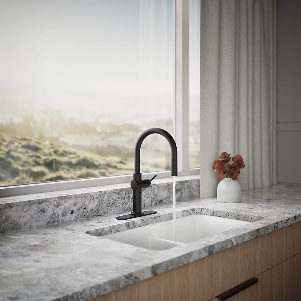 Kohler 22974-WB-BL Crue Primary Pulldown W/Konnect