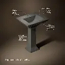 Kohler 2344-1-58 Memoirs Stately 24 Pedestal Lavatory