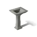 Kohler 2344-1-58 Memoirs Stately 24 Pedestal Lavatory