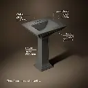 Kohler 2344-4-58 Memoirs Stately 24 Pedestal Lavatory