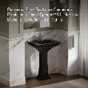Kohler 2344-4-7 Memoirs Stately 24 Pedestal Lavatory
