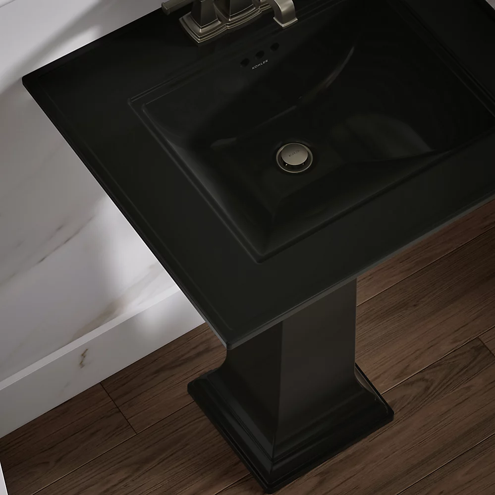 Kohler 2344-4-7 Memoirs Stately 24 Pedestal Lavatory