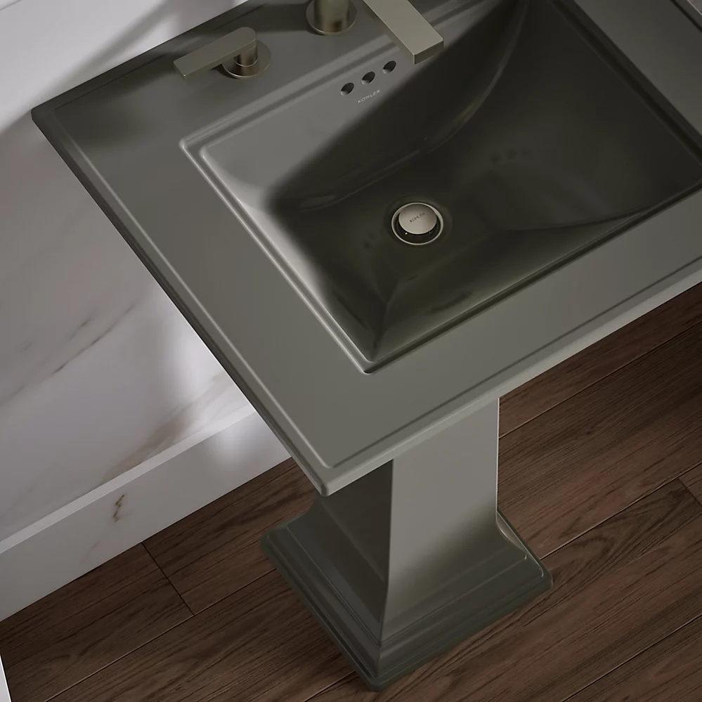 Kohler 2344-8-58 Memoirs Stately 24 Pedestal Lavatory