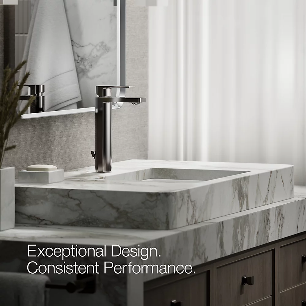 Kohler 23475-4-TT Parallel Tall Single Control Lav Faucet