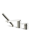 Kohler 23488-4-SN Parallel 3Hole Bath Filler W/ Hndshwr