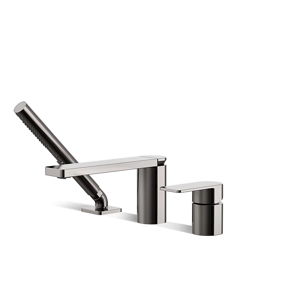 Kohler 23488-4-TT Parallel 3Hole Bath Filler W/ Hndshwr