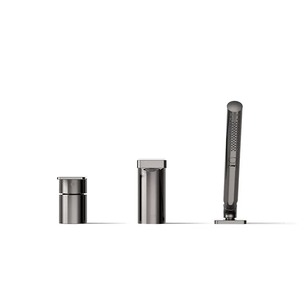 Kohler 23488-4-TT Parallel 3Hole Bath Filler W/ Hndshwr
