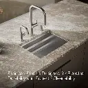 Kohler 23650-NA Prolific 23 Kitchen Sink with Accessories