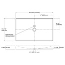 Kohler 2369-CG-B11 Antilia Glass Lavatory
