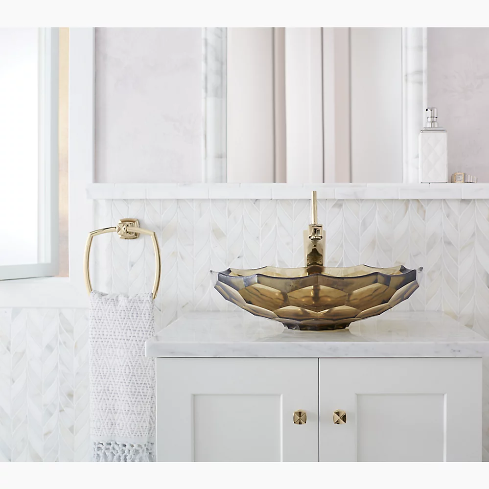 Kohler 2373-B11 Briolette Glass Lav