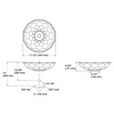 Kohler 2373-B11 Briolette Glass Lav