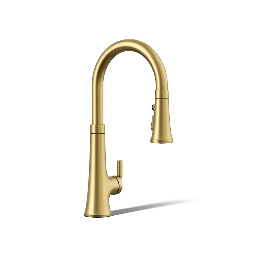 Kohler 23766-2MB Tone Pull Down Kitchen Faucet W/ Response
