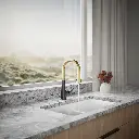Kohler 23766-BMB Tone Pull Down Kitchen Faucet W/ Response