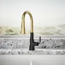 Kohler 23766-BMB Tone Pull Down Kitchen Faucet W/ Response