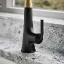 Kohler 23766-BMB Tone Pull Down Kitchen Faucet W/ Response