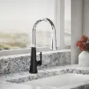 Kohler 23766-CBL Tone Pull Down Kitchen Faucet W/ Response