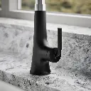 Kohler 23766-CBL Tone Pull Down Kitchen Faucet W/ Response