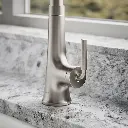 Kohler 23766-VS Tone Pull Down Kitchen Faucet W/ Response Vibrant Stainless