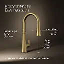 Kohler 23766-WB-2MB Tonepull Down Kitchen Faucet W/Konnect