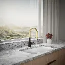 Kohler 23766-WB-BMB Tonepull Down Kitchen Faucet W/Konnect