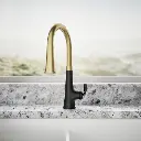 Kohler 23766-WB-BMB Tonepull Down Kitchen Faucet W/Konnect