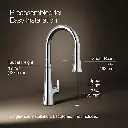 Kohler 23766-WB-CP Tonepull Down Kitchen Faucet W/Konnect