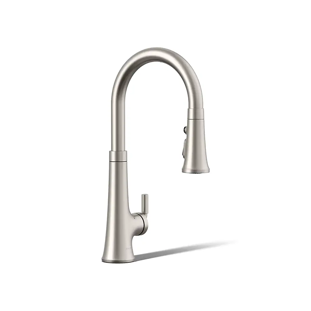 Kohler 23766-WB-VS Tonepull Down Kitchen Faucet W/Konnect