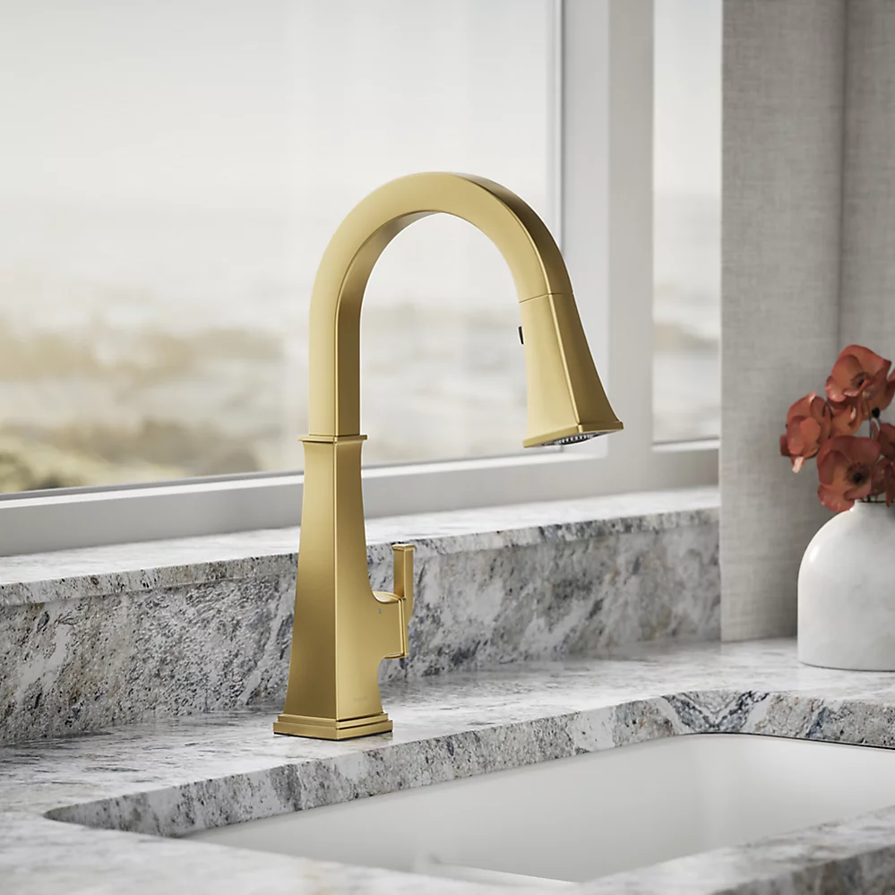 Kohler 23832-WB-2MB Riff Pull Down Kitchen Fct W/Konnect