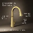 Kohler 23832-WB-2MB Riff Pull Down Kitchen Fct W/Konnect
