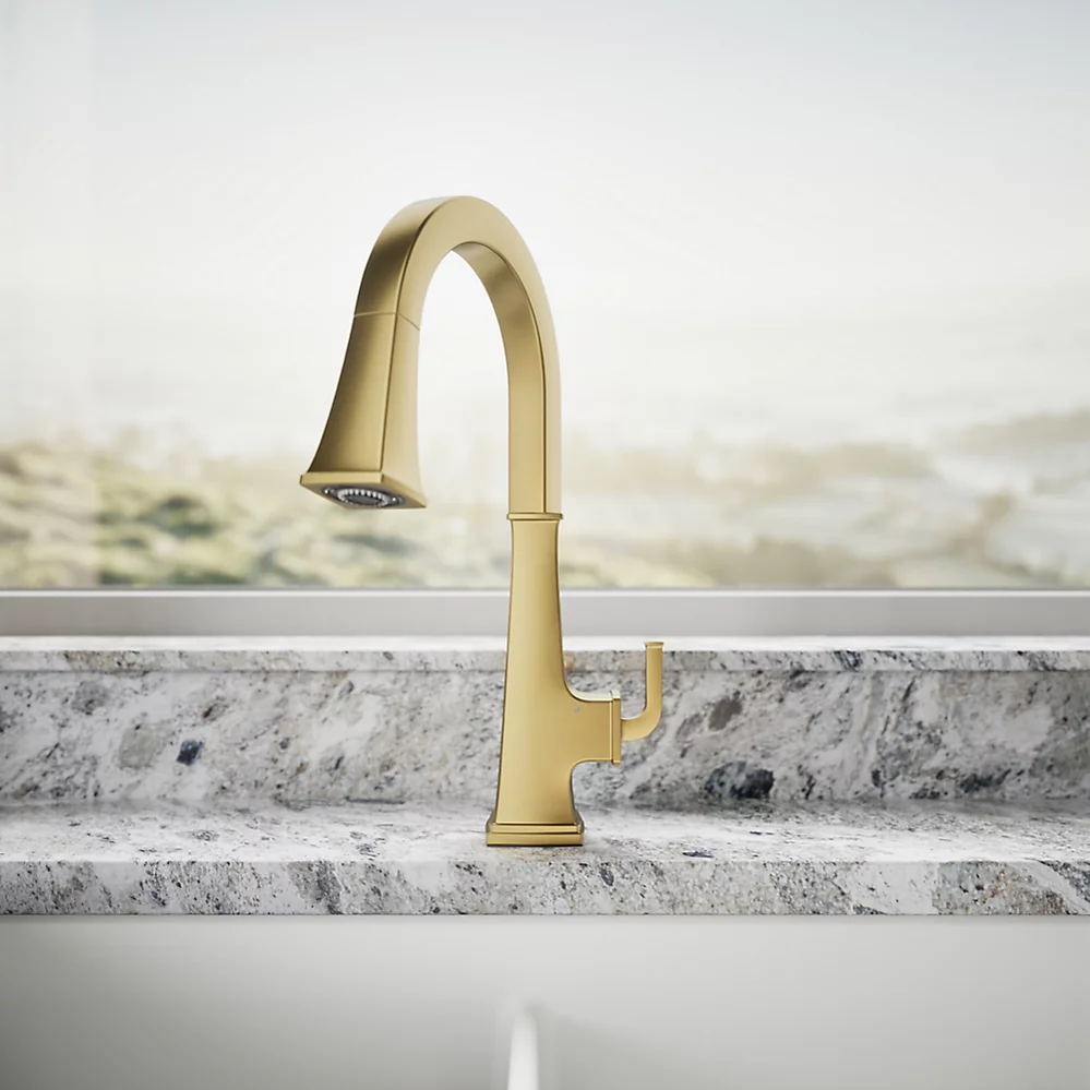 Kohler 23832-WB-2MB Riff Pull Down Kitchen Fct W/Konnect