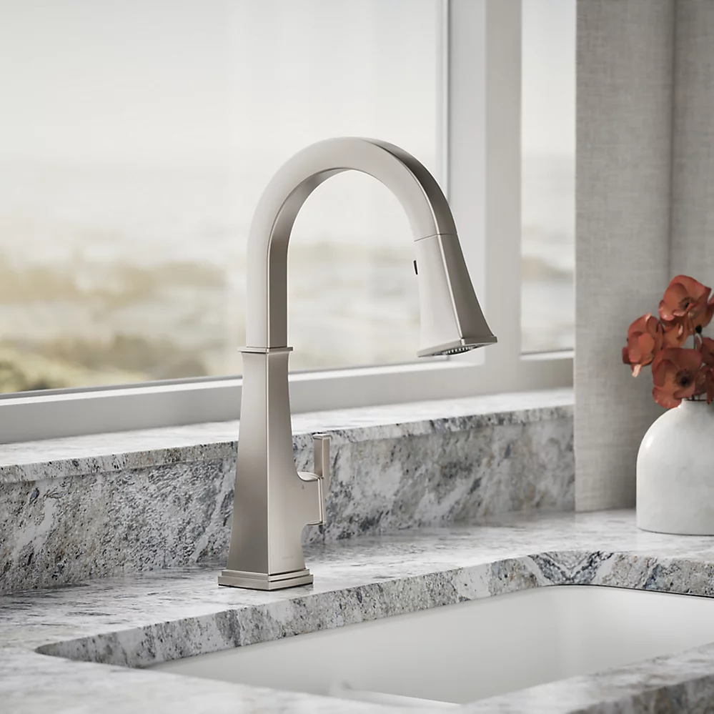 Kohler 23832-WB-VS Riff Pull Down Kitchen Fct W/Konnect