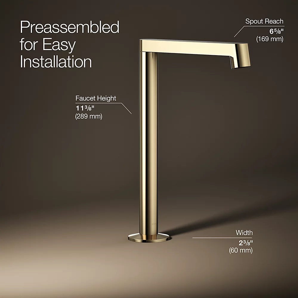 Kohler 23887-AF Components Lav Ws Spout Tall Row
