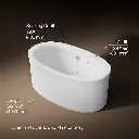 Kohler 24001-0 Sunstruck Fs 60 Bath W/Straight Apron
