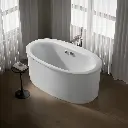 Kohler 24001-W1-0 Sunstruck Fs 60 Bath W/ Straight Apron