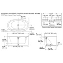 Kohler 24001-W1-0 Sunstruck Fs 60 Bath W/ Straight Apron