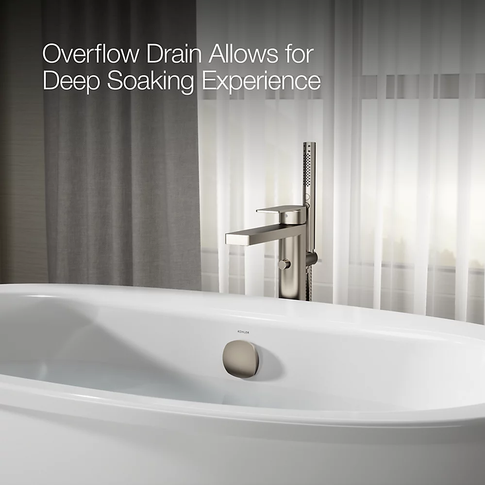 Kohler 24002-0 Sunstruck Fs 60 Bath W/Fluted Apron