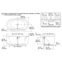 Kohler 24002-0 Sunstruck Fs 60 Bath W/Fluted Apron